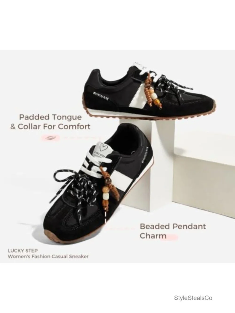 Women's Retro Fashion Sneakers Slip Resistant Walking Shoes